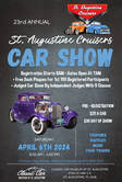 St Augustine Cruisers 23rd Annual Car Show